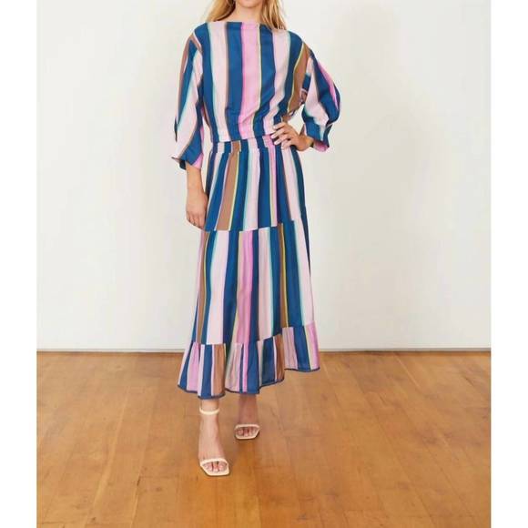 NEW CABALLERO remi cabana stripe top in cabana stripe - Picture 4 of 4